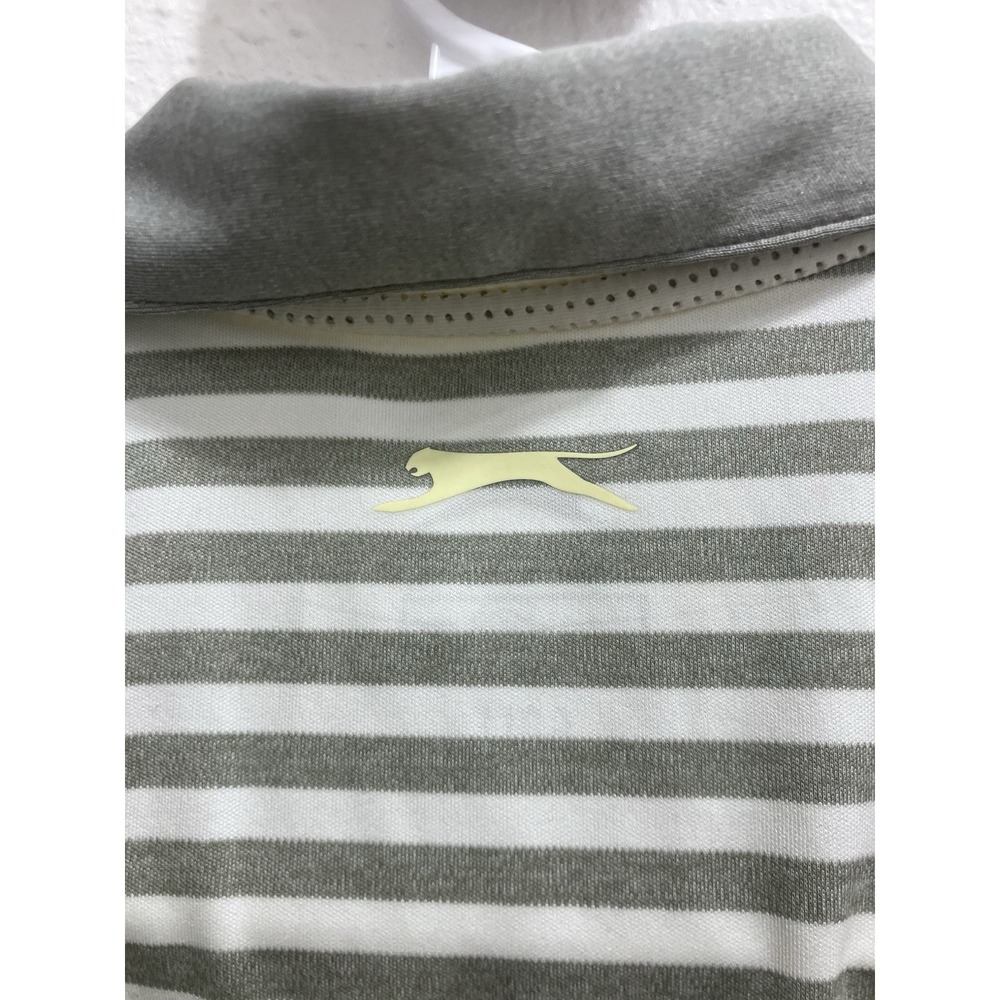 Slazenger Women's Golf Tank Navy Gray Yellow Sleeveless Size XS - Picture 6 of 11